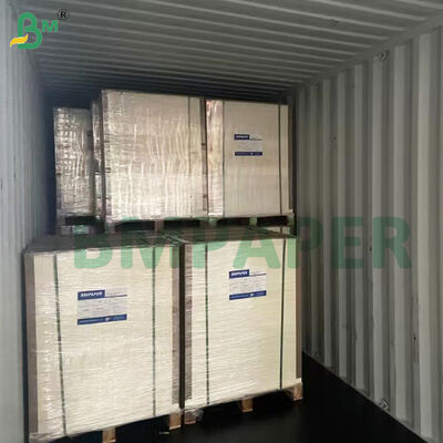 ورق تغليف سيجارة أبيض ناعم ورق الفن C1S 90 غرام 100 غرام