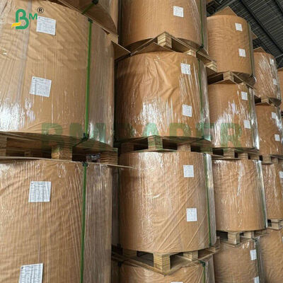 95±2gsm الراتنج البني - كرافت ورق التبريد المغلف الماء - المواد المقاومة 1200MM