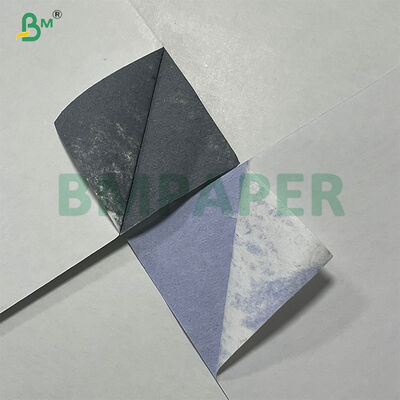 ورق طباعة رقمية لبطاقات الألعاب 300 جرام لكل متر مربع، مطلي لامع على الوجهين، قلب أسود / أزرق