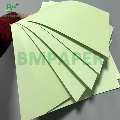 Smooth Surface 300gsm 350gsm Light Green Bristol Paper For Gift Package 571 x 724mm