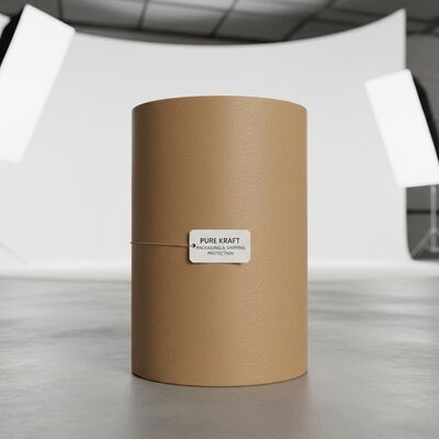 Roll MF pure kraft paper brown kraft paper roll designed for packaging wrapping and shipping applications ensuring protection