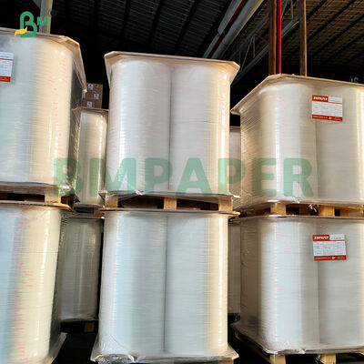 ورق أبيض ناعم مغلف بقش 24 جرامًا 28 جرامًا لتعبئة القش الفردية