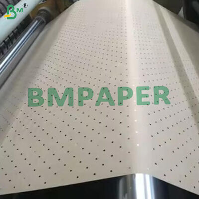 80gsm Perforated Brown Punch Kraft Paper For Garment Cutting 1.83m x 250m