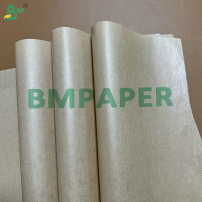 الدرجة الغذائية PE مغلفة 30-50gsm ورق الكرافت للوحة المطبخات المستخدمة مرة واحدة وتغليف الحقائب