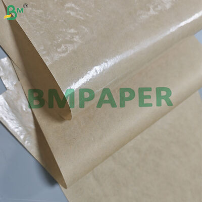 35g+6g PE Coated Brown Kraft Paper For Sugar Sachets 90cm 100cm Heat Sealable