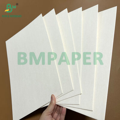 1.6mm 1.7mm 1.8mm Pure Wood Pulp White Absorbent Paper to Cups Coasters 66 x 106cm