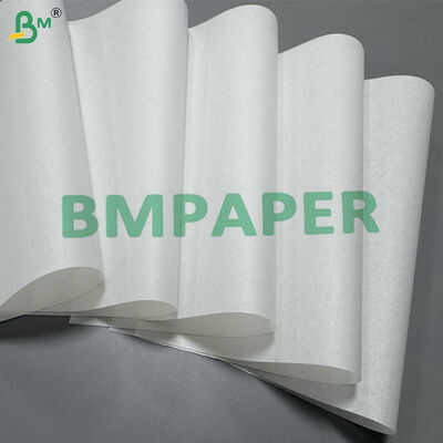 30gsm 40gsm White Greaseproof Paper Compostable Food Wrapping Paper for Baking & Packaging