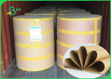 250 / 300 / 300gsm قوة جيدة السطح كرافت الورق اللامع للفكرة للتعبئة