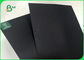 إعادة تدوير اللب 300 - 400gsm جيد سحب تصلب أسود من الورق المقوى الصلب للمكتب التقويم
