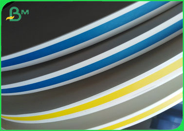 FDA 60gsm ورق الكرافت غير البيضاء 15mm رول لصنع القش الورقية