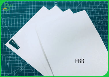 230GSM إلى 400GSM FBB المغطاة باللون الأبيض الصلب بالكامل مع صلابة جيدة