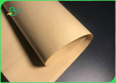 عذراء لب الخيزران المواد ورق الكرافت 40gsm 50gsm لتغليف الوجبات الخفيفة