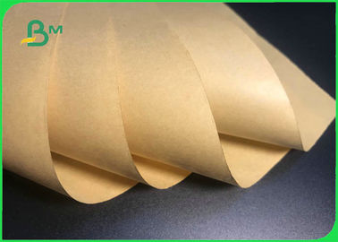 عذراء لب الخيزران المواد ورق الكرافت 40gsm 50gsm لتغليف الوجبات الخفيفة