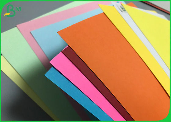 ورق ملون على الوجهين من Virgin Pulp 180G 230G Bristol Folder Paper Board Roll