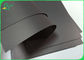 صلابة جيدة 300gsm ورق الكرافت الأسود للأكياس الورقية