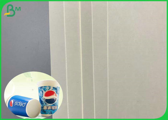 190g 210g ورق أبيض Cupstock لأكواب يمكن التخلص منها مع PE المغلفة للماء