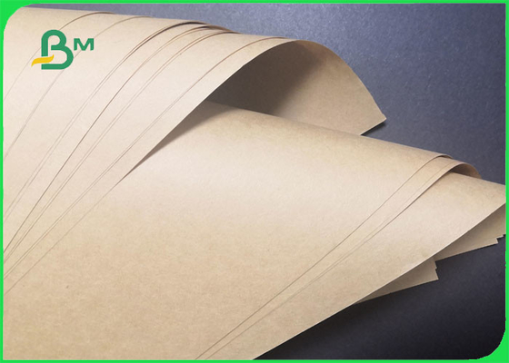 65gsm 75gsm ورق كرافت بني لحزمة أطقم الوجبات دائم 600 مم 800 مم