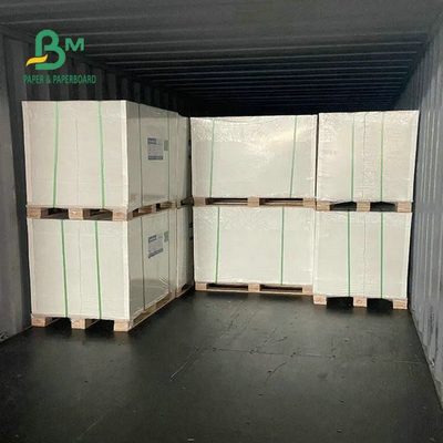 86 سم 103 سم مادة عذراء 53gsm 55gsm ورق أبيض Woodfree للطباعة