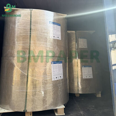 70gsm 80gsm 340mm 450mm قوة سحب عالية ورق الكرافت البني لأكياس الورق